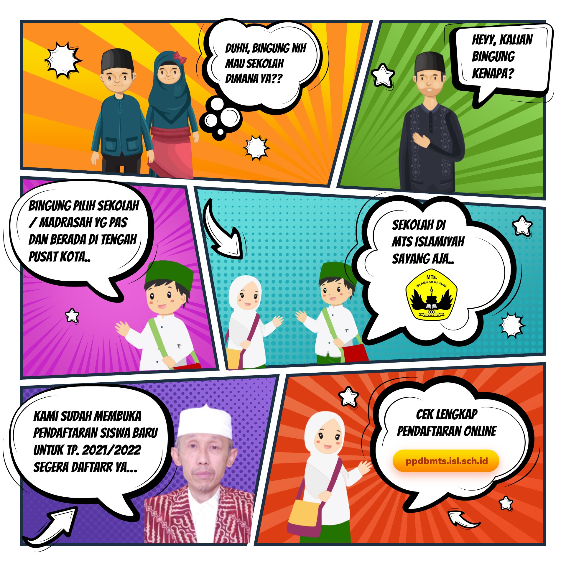Comic Image PPDB MTS ISL